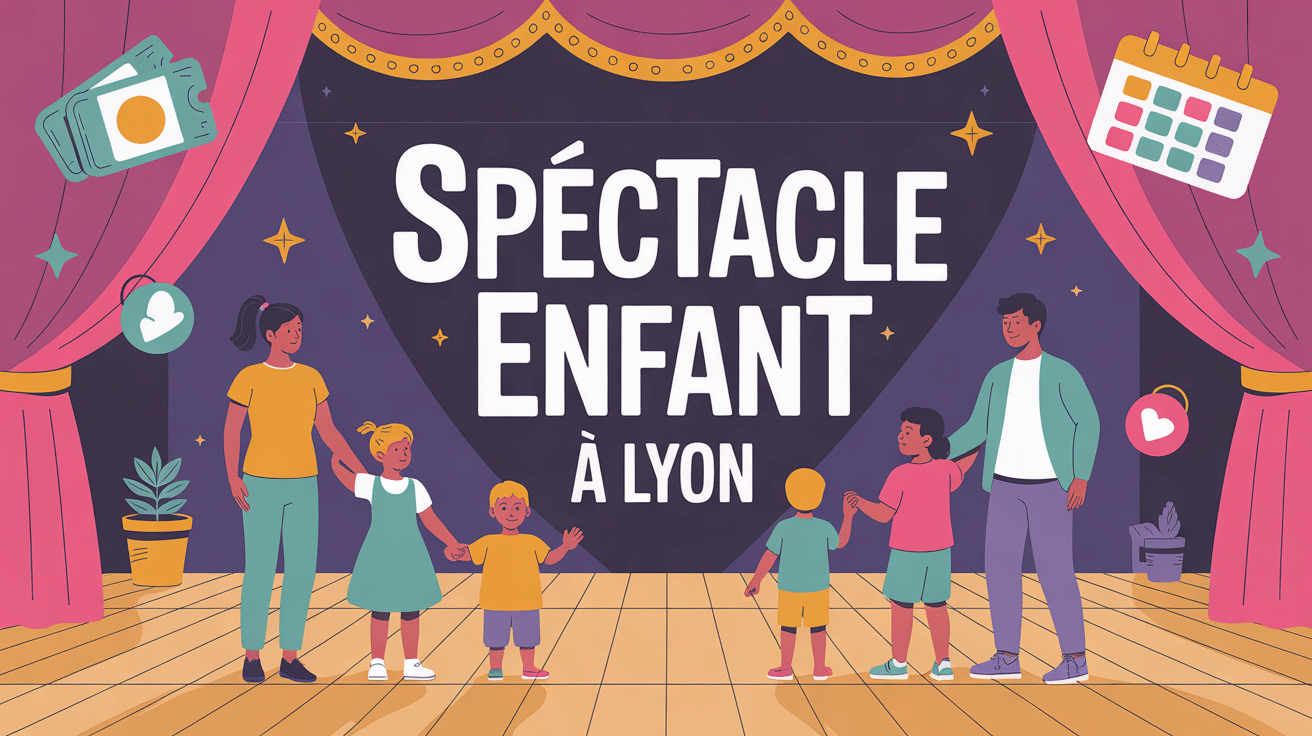 spectacle enfant lyon famille devant salle