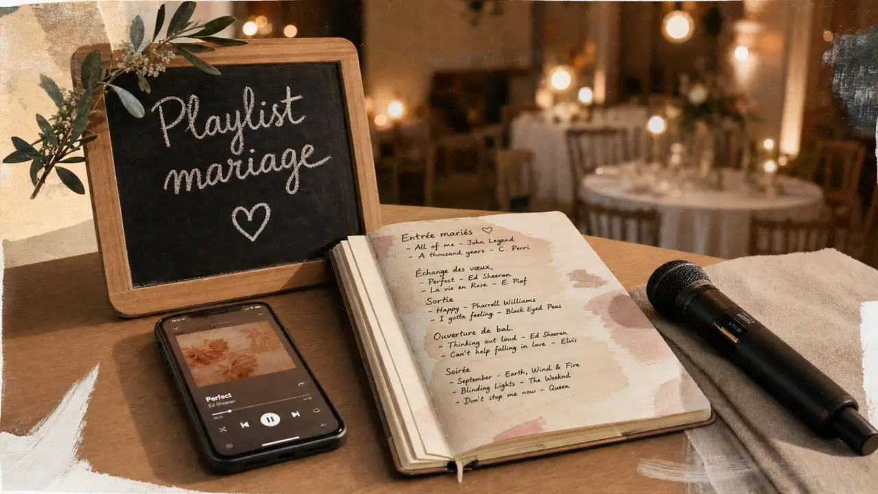 Musique pour mariage : playlist cérémonie et soirée