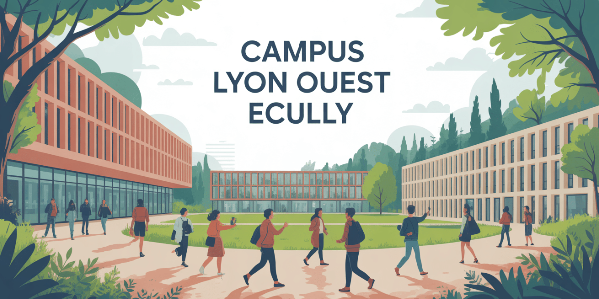 Campus Lyon Ouest Ecully, nature et innovation