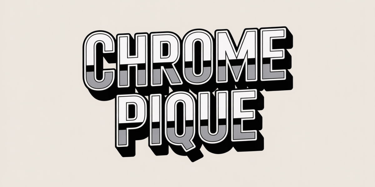 Redonner vie a des objets chrome pique