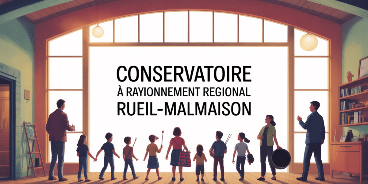 Entrée dynamique conservatoire Rueil-Malmaison