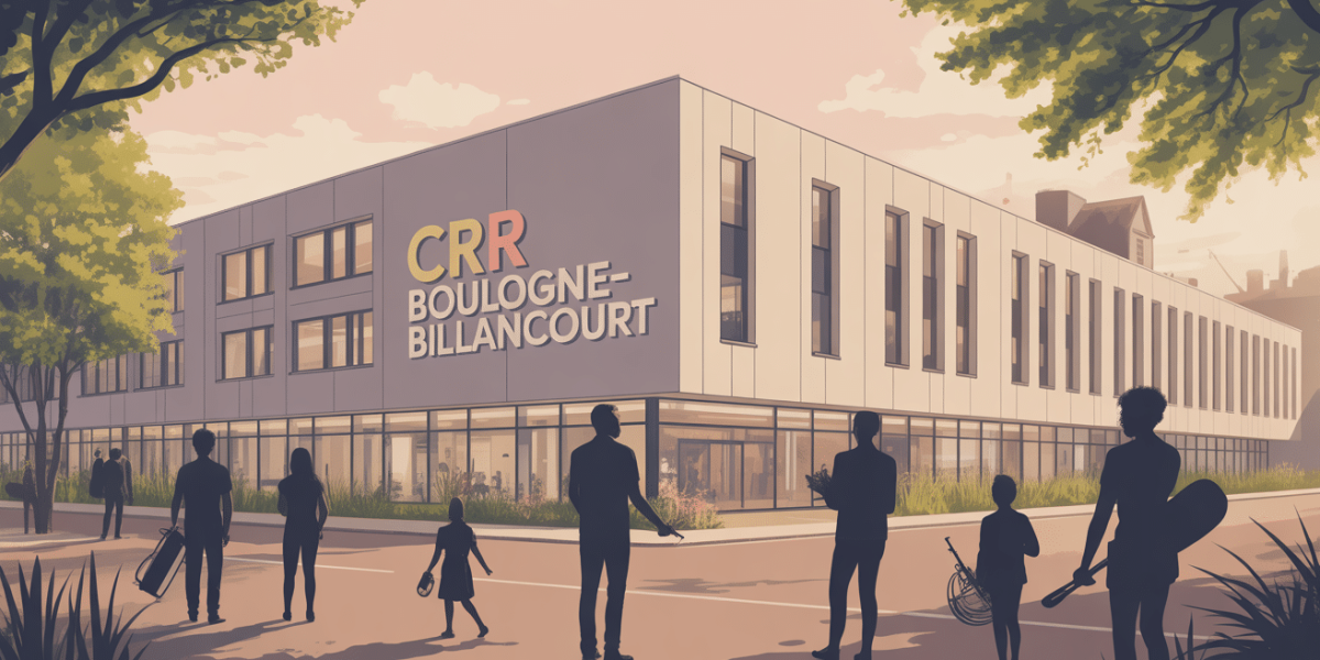 CRR Boulogne-Billancourt facade moderne musique danse theatre