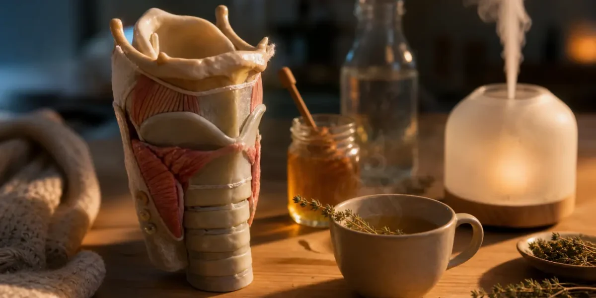 Extinction de voix que faire : larynx, tisane, miel, humidificateur