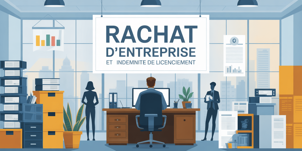 indemnité licenciement suite rachat entreprise visuel central