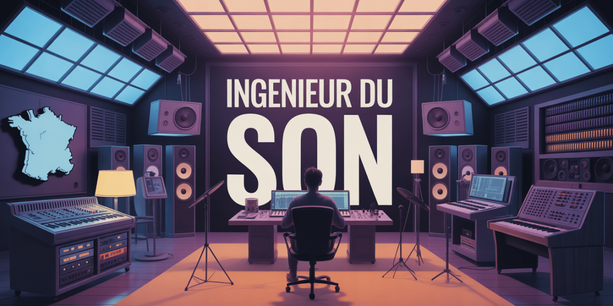 studio audio ingenieur du son carte france