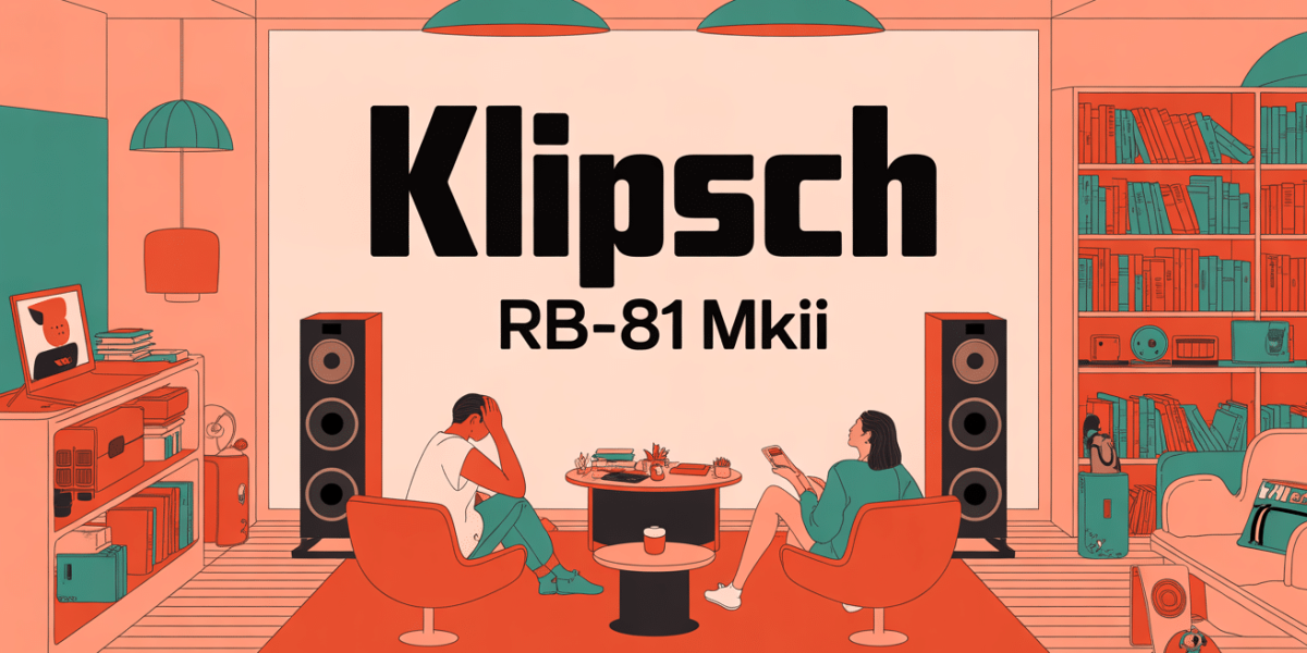 Klipsch RB-81 MKII en test dans un atelier lumineux