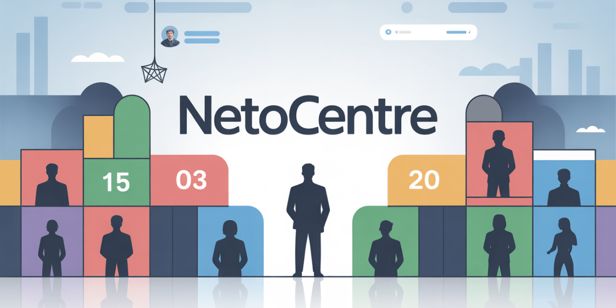 netocentre portail numerique silhouettes