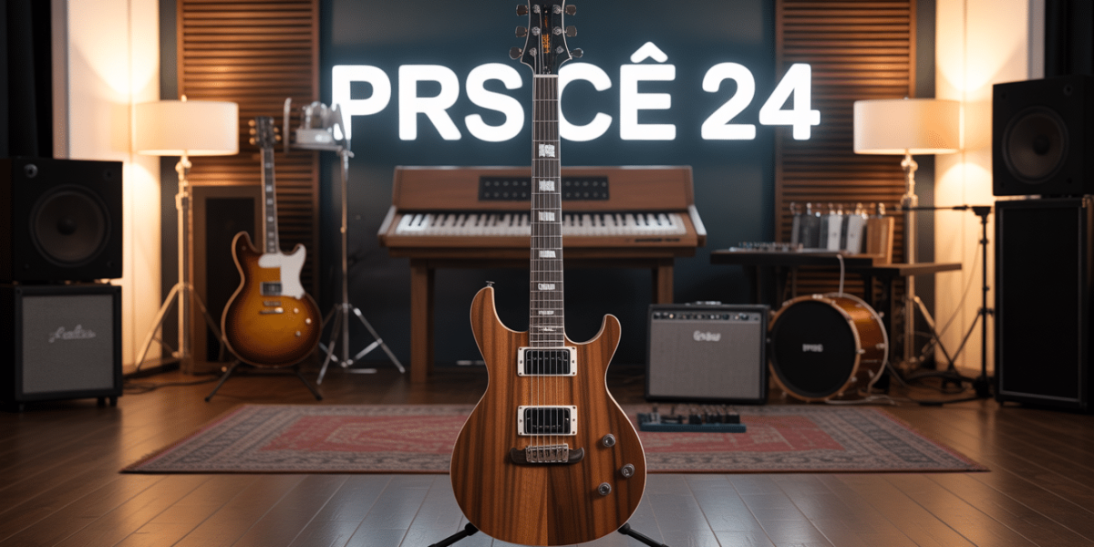 PRS CE 24 guitare électrique bois noble manche vissé studio
