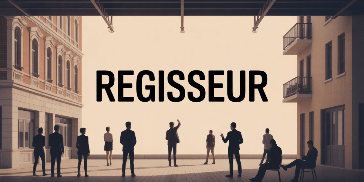 Regisseur immobilier et spectacle coordination visuelle