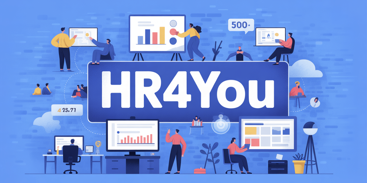 Plateforme SaaS RH HR4YOU moderne et immersive