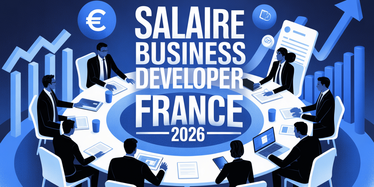 Graphique salaire business developer France 2026 euro