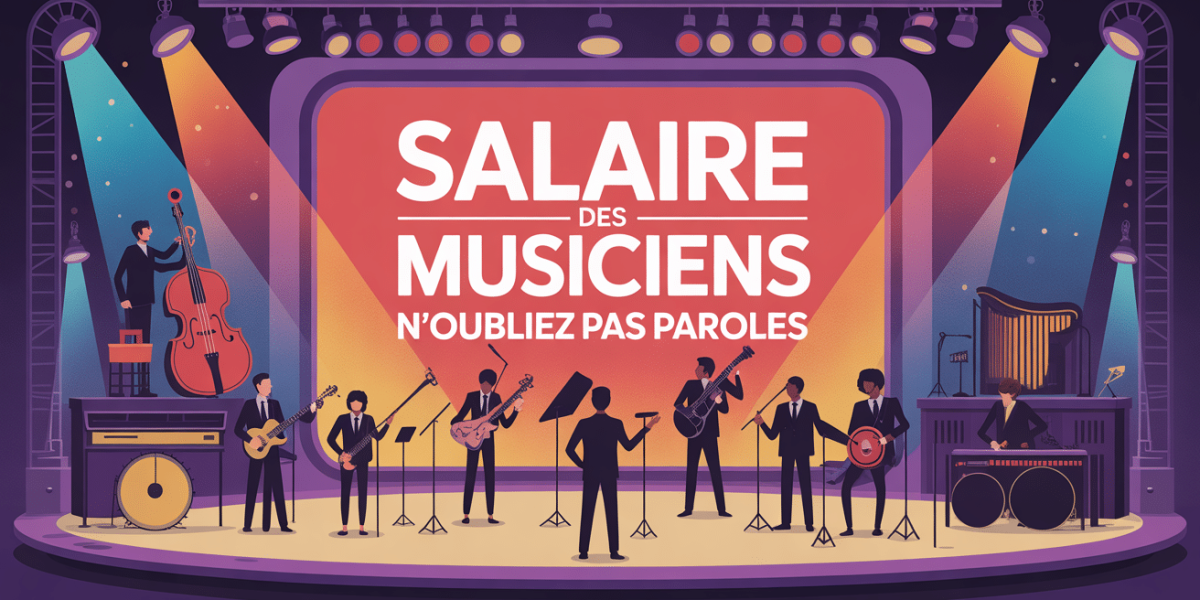 Scène de musiciens et ambianceurs sur le plateau N oubliez pas les paroles