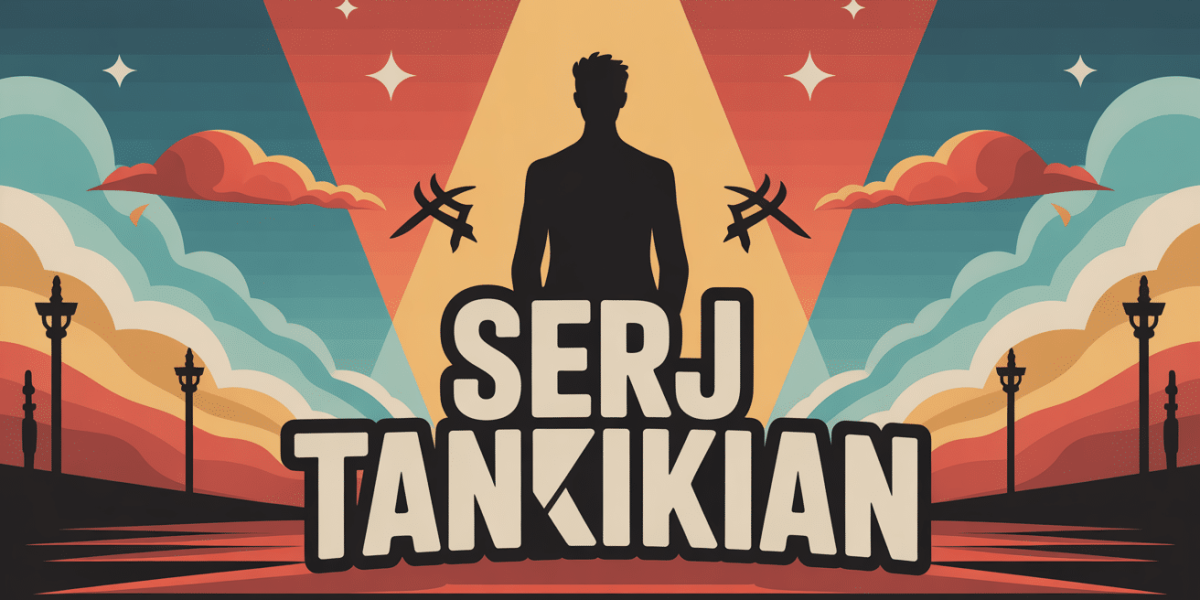 Serj Tankian silhouette charismatique scene metal artistic