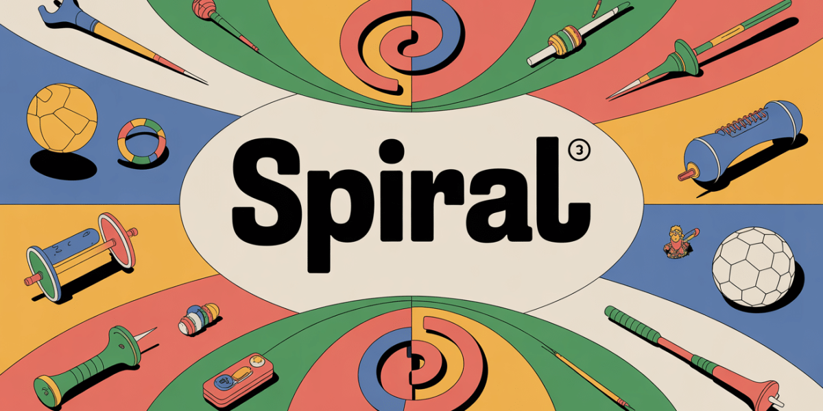spiral dynamique vue centrale objets techniques sportifs artistiques