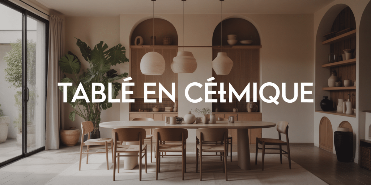 Table céramique inconvénient design salle à manger